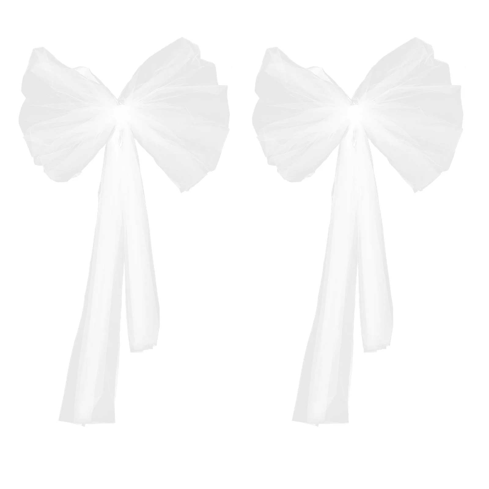 

1Pair Wedding Sleeves for Bride Long Tulle Detachable Puff Sleeves Wedding Dress Cape Arm Cover Bridal Accessories