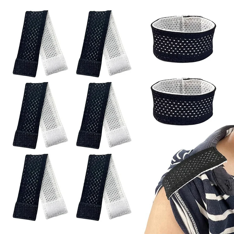 AEF5-8Pcs ربطات عنق بأكمام كرة القدم مع خطاف وحامل قابل للطي للأنشطة الرياضية
