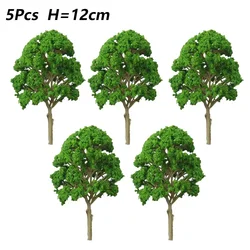 5Pcs Drzewa Model Drzewa Mikro Krajobraz DIY HO OO Scale Decor Scale Architectural Model Train Layout Tree Building DIY Ature Toys