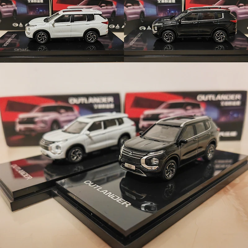 

Diecast 1/64 Size Mitsubishi Outlander Model Car Outlander 2023 Suv Alloy Car Model Toys for Boys Collection Original Box