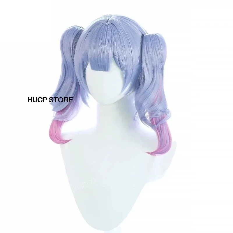 

ss23Miku Rabbit Hole Cosplay Wig Idol Vtuber Headwear Heat Resistant Synthetic Halloween Role Play