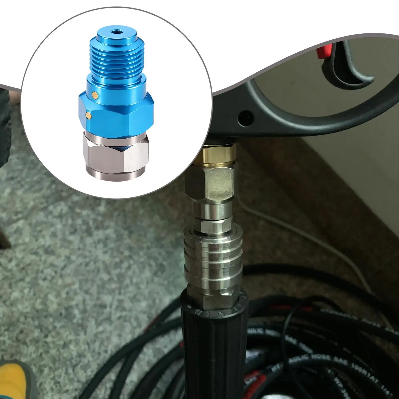 Airless Paint Sprayer Swivel Joint Alloy Sturdy Portable Replacement Professional Easy to Install Accessories 360° Rotating