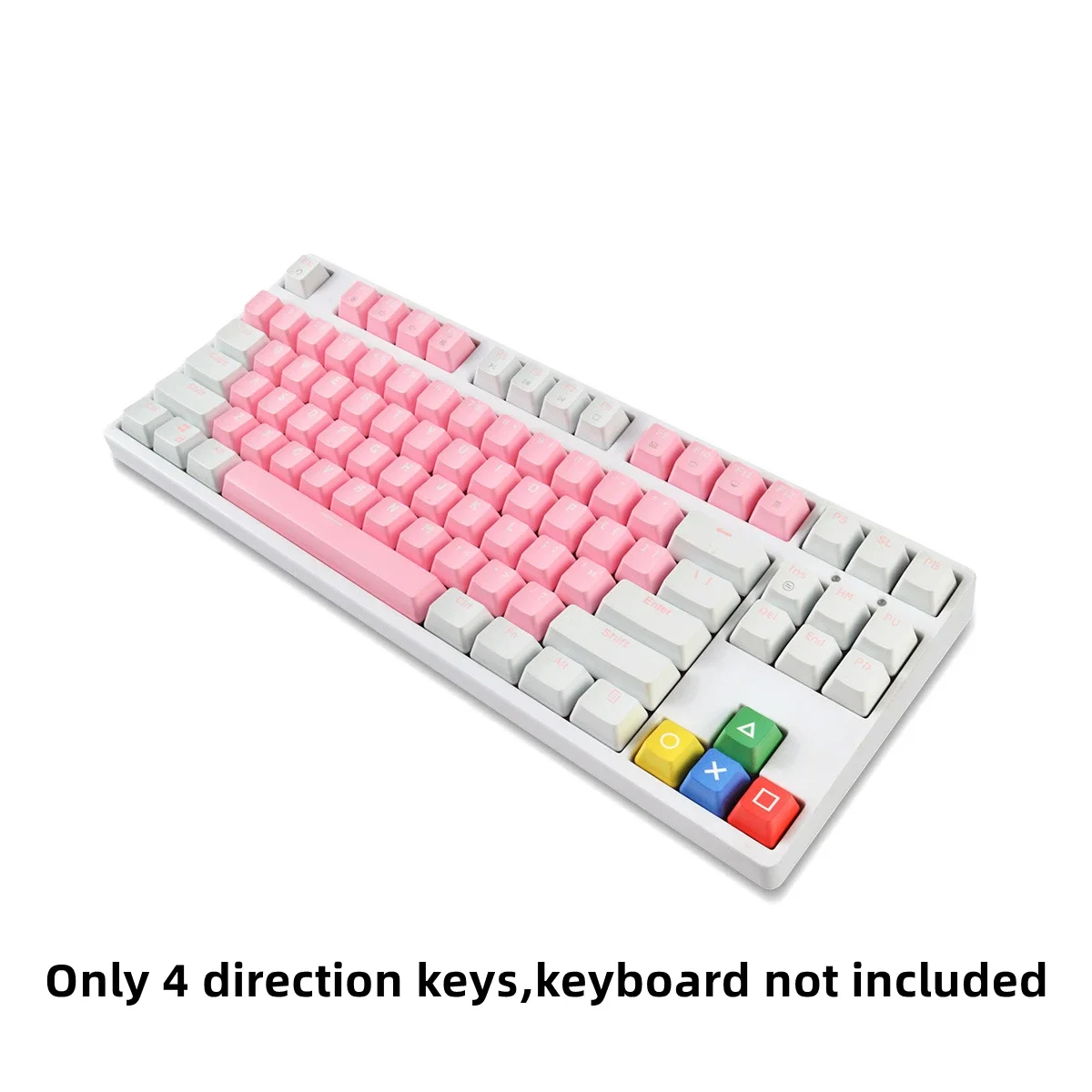 4pc PBT Cherry Profile Keycaps Arrow Keys 5-Sided Dye-Sublimation For Cherry Gateron MX Switches Mechanical Keyboard image 2