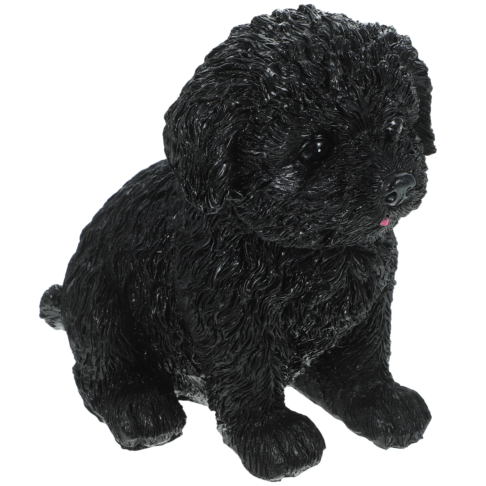 

1Pcs Creative Dog Ornament Handmade Resin Art Decoration Ideal Gift for Dog Lovers Unique Interior Accent Resin Craft Decor