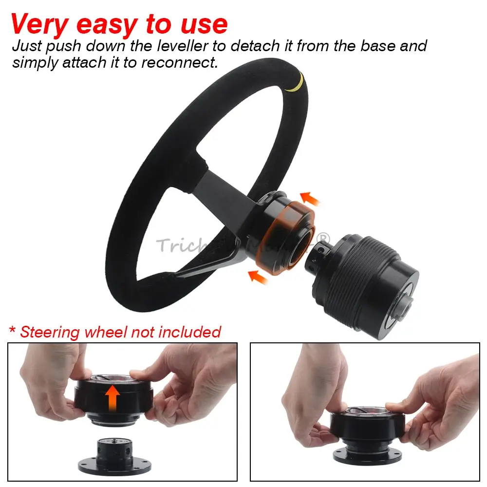 Car Accessories 6 Hole Quick Release Steering Wheel Hub Adapter Boss Kit For Honda CR-Z 2011-2014 Honda Accord 1994-2014