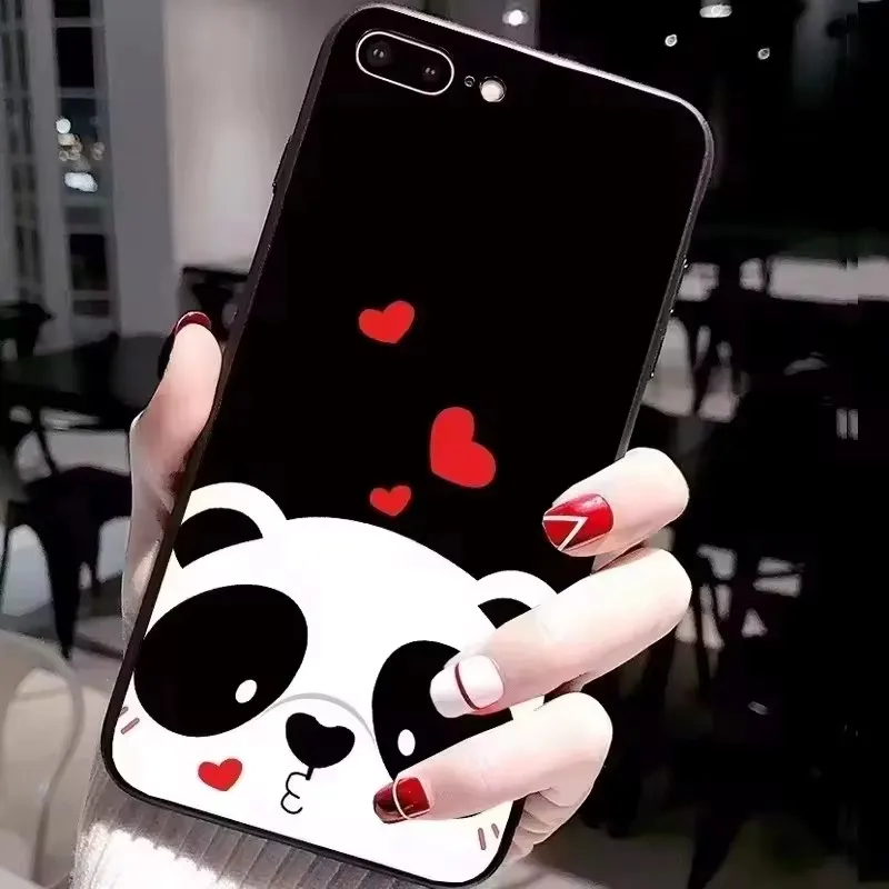 For LG G6 / G7 / G8 Case 3D Flower Relief Silicone Emboss Back Covers For LG G8 Thinq Cases LGG6 LGG7 LGG8 Soft Cute Cartoon