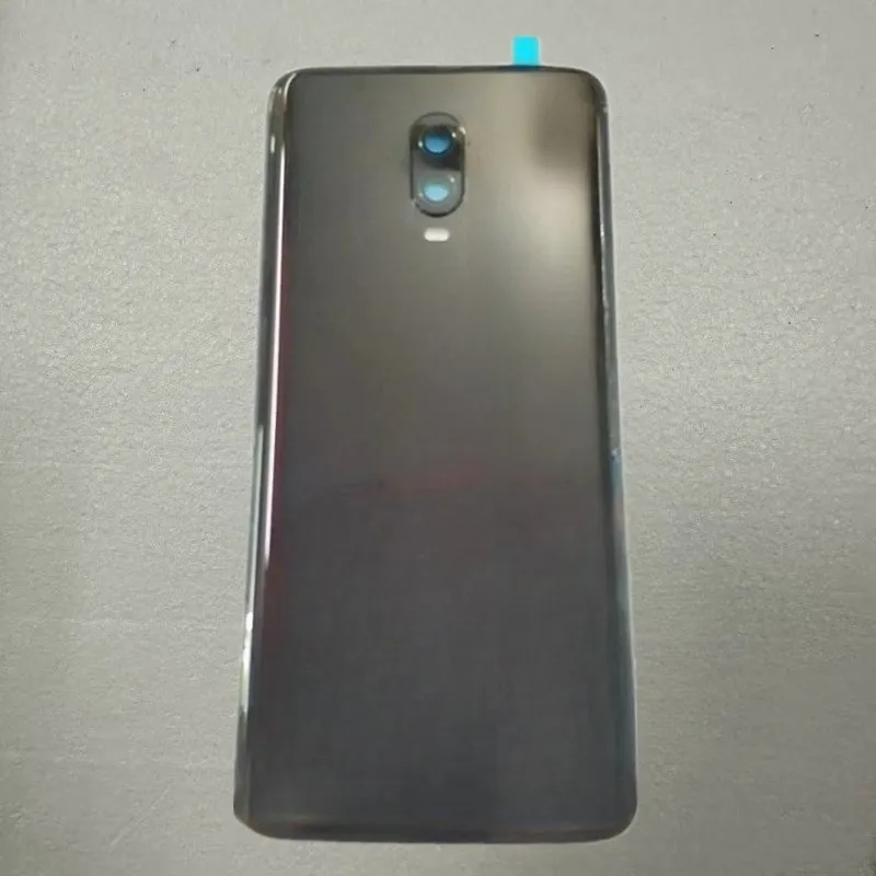 Szklana tylna obudowa, klapka baterii, etui z obiektywem aparatu do naprawy/wymiany telefonu Oneplus 6T — zdjęcie produktu 3