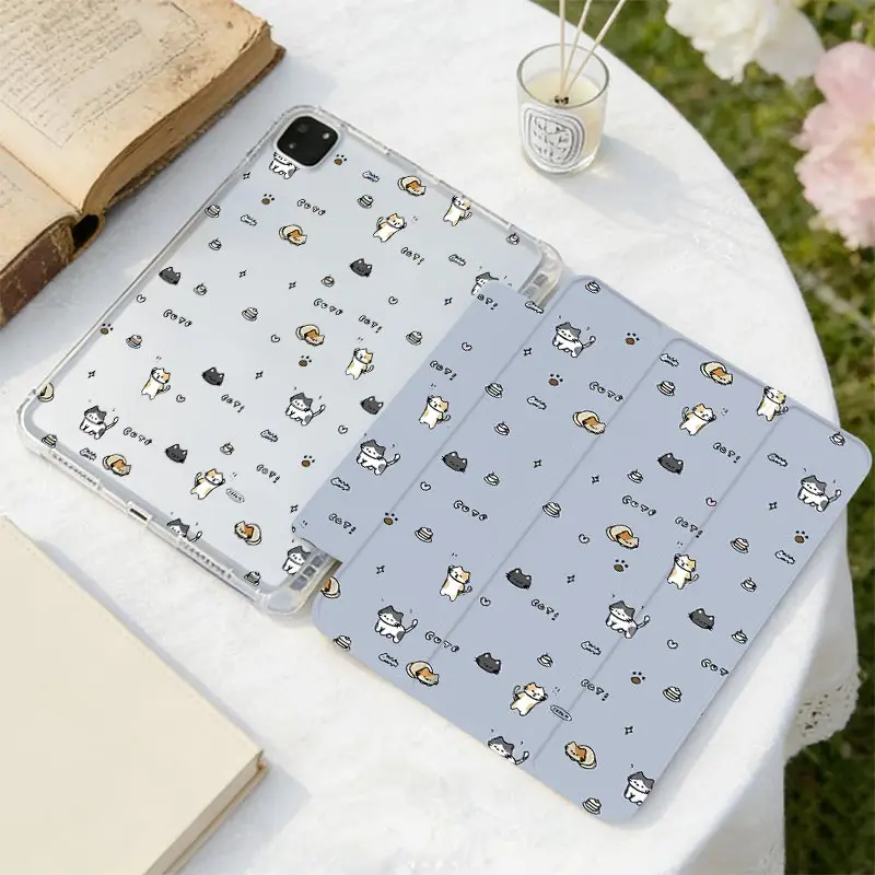TPU Soft Case For Tab S6 Lite 10.4 inch Tab A11 A9 8.7" Plus 11" A8 Samsung S10 S9 12.4 inch Samsung Tab S7 S8 S9 11