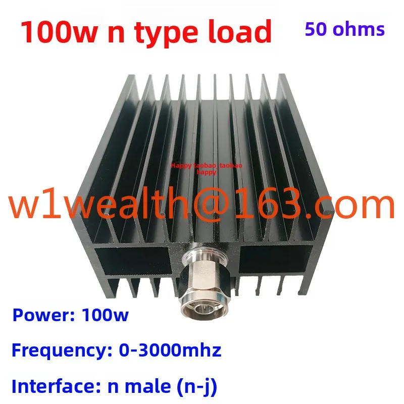100W load RF coaxial load absorption dummy load N type DC-3G4G 50 ohm