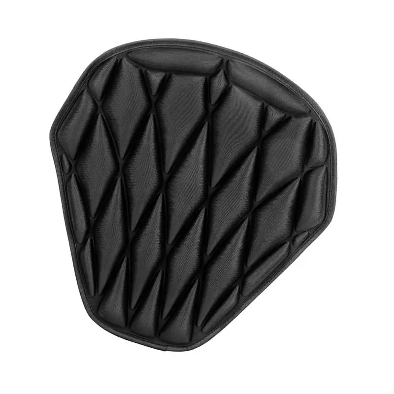 Motorcycle Seat Cushion Pad High Elasticity Motorbike Pad Shock Absorption 3D Soft Cover Comfort For Adults Women Men Long Rides