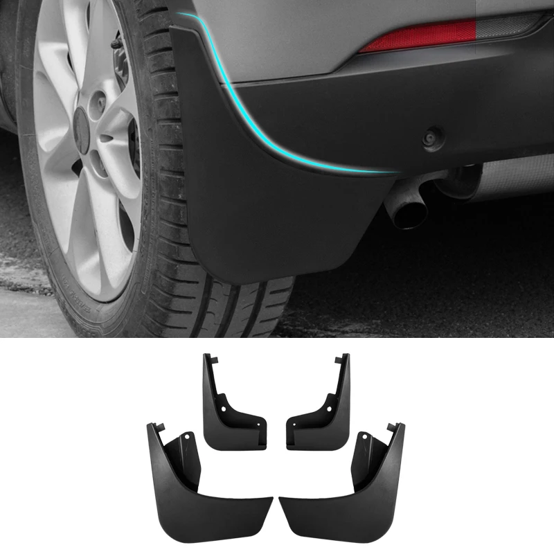 

Car Mud Flaps For Smart 451 453 Fortwo Forfour Auto Rubber Mudguards Splash Guards Fender Protector Front Rear Car Accessories