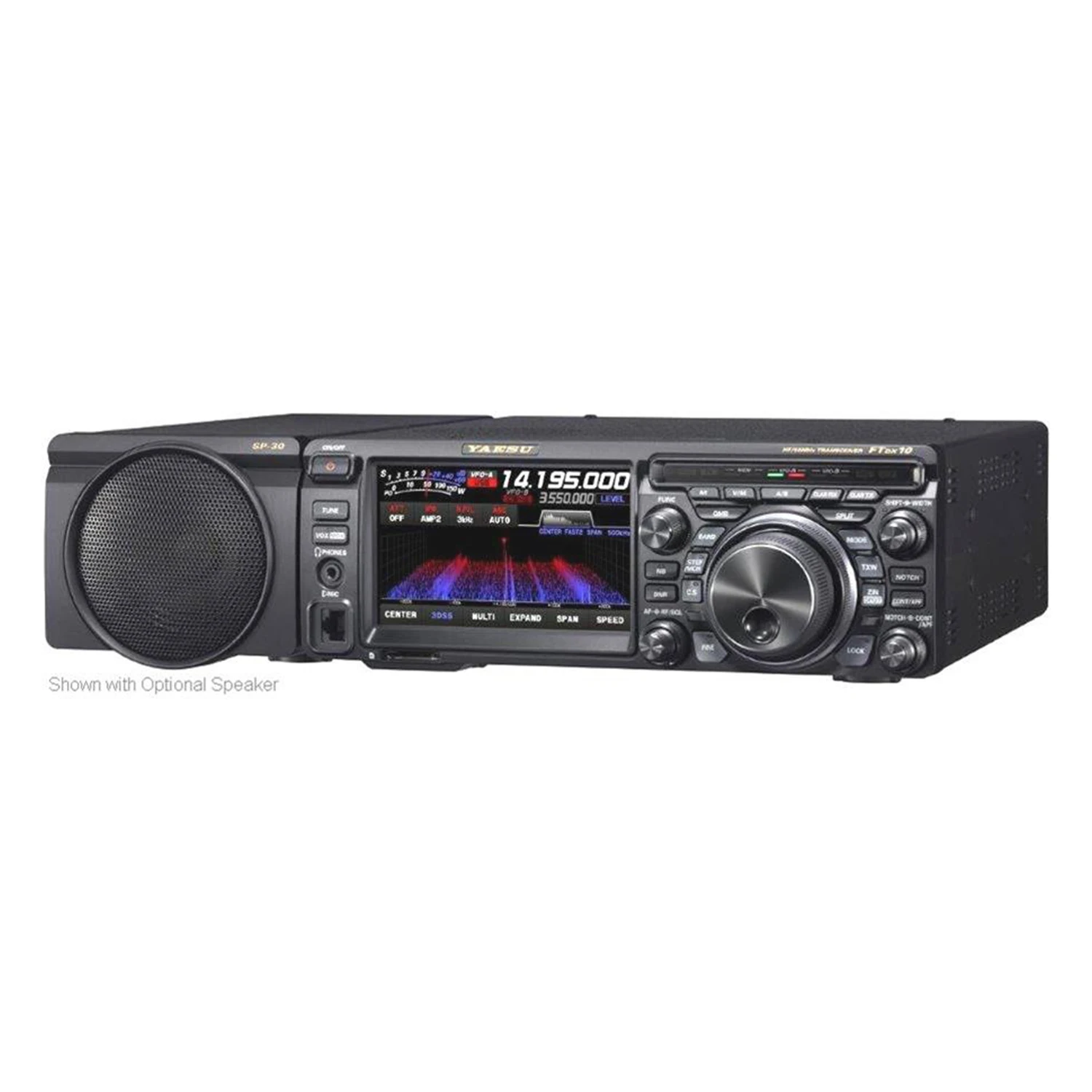 Yaesu FTDX10 DX 10 Compact 50 MHz 100W SDR Ricevitore Ricetrasmettitore HF Walkie Talkie per autoradio montato su veicolo per la comunicazione