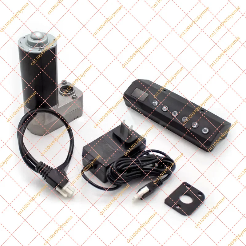 For 24V DC Lifting Motor Kit - 96C8 112RPM Manual Control Actuator for Electric Standing Desk (3-Piece Bundle)
