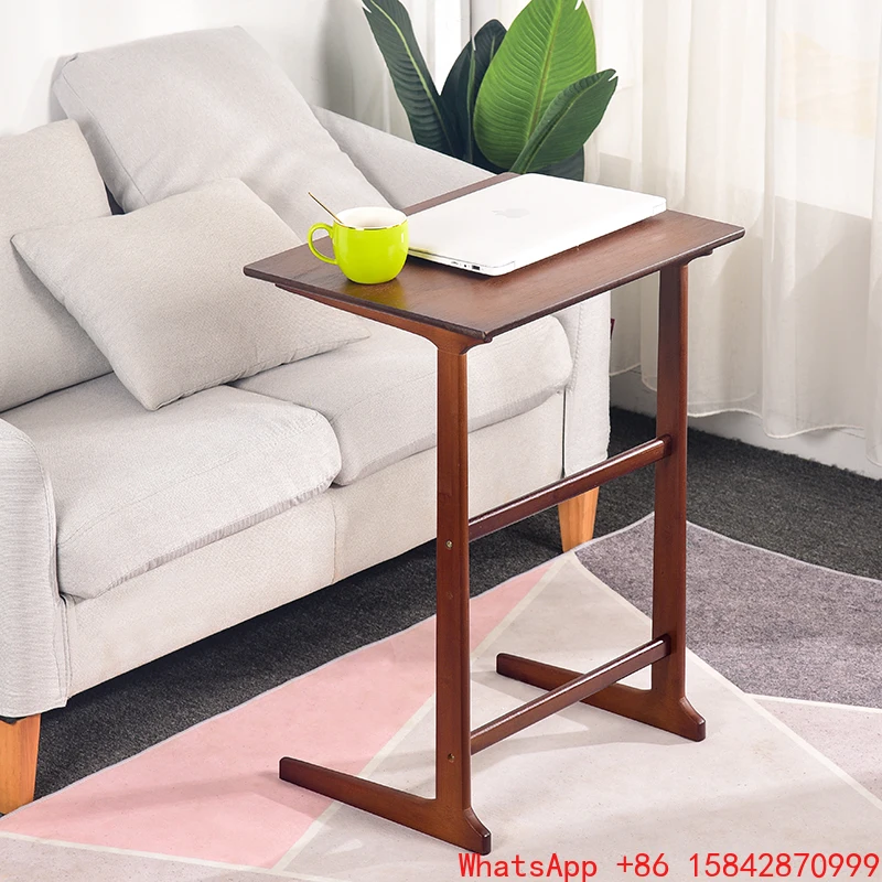 table-de-chevet-table-mobile-de-bord-de-canape-petite-table-d'ordinateur-de-balcon