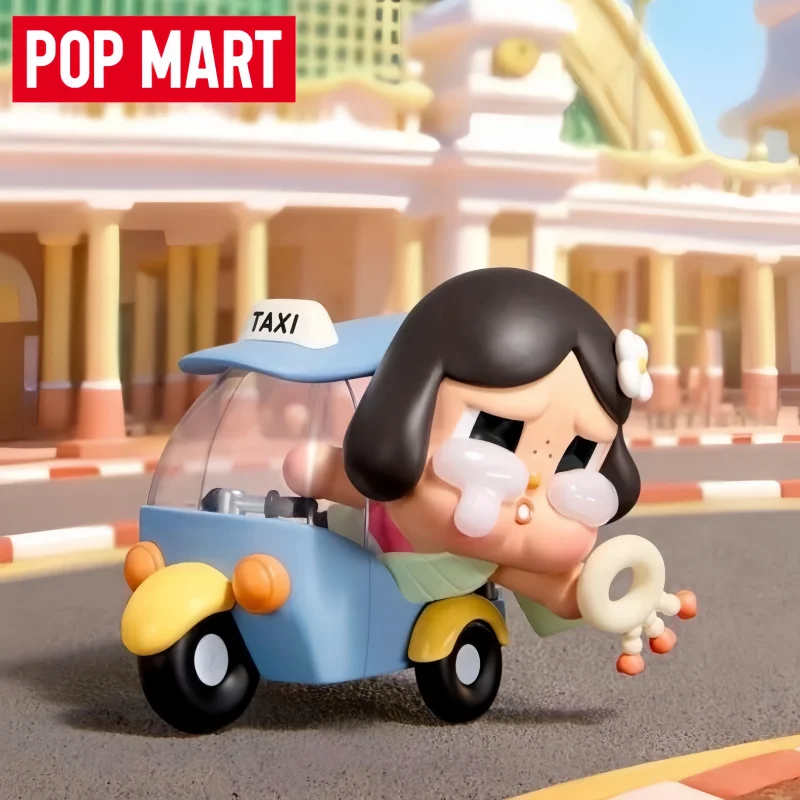 

Ограниченная серия POP MART Crybaby LABUBU: Коллекционные карточки-брелоки из Таиланда, модные коллекционные игрушки, украшения, подарки