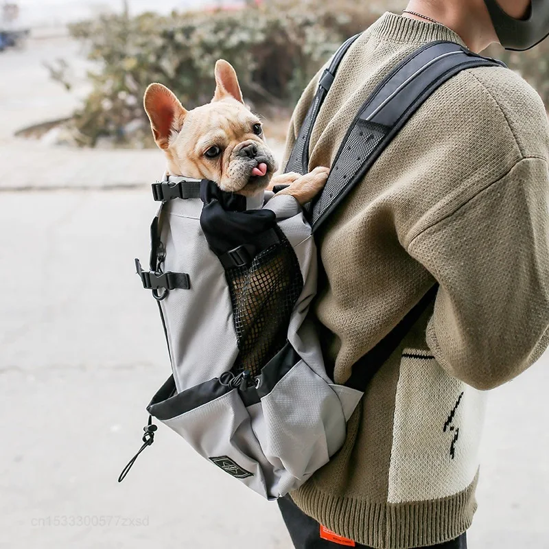

Dog Carrier Pet Shoulder Traveler Backpack Dog Outcrop Bags Ventilation Breathable Washable Outdoor Bicycle Hiking Backpack Bag