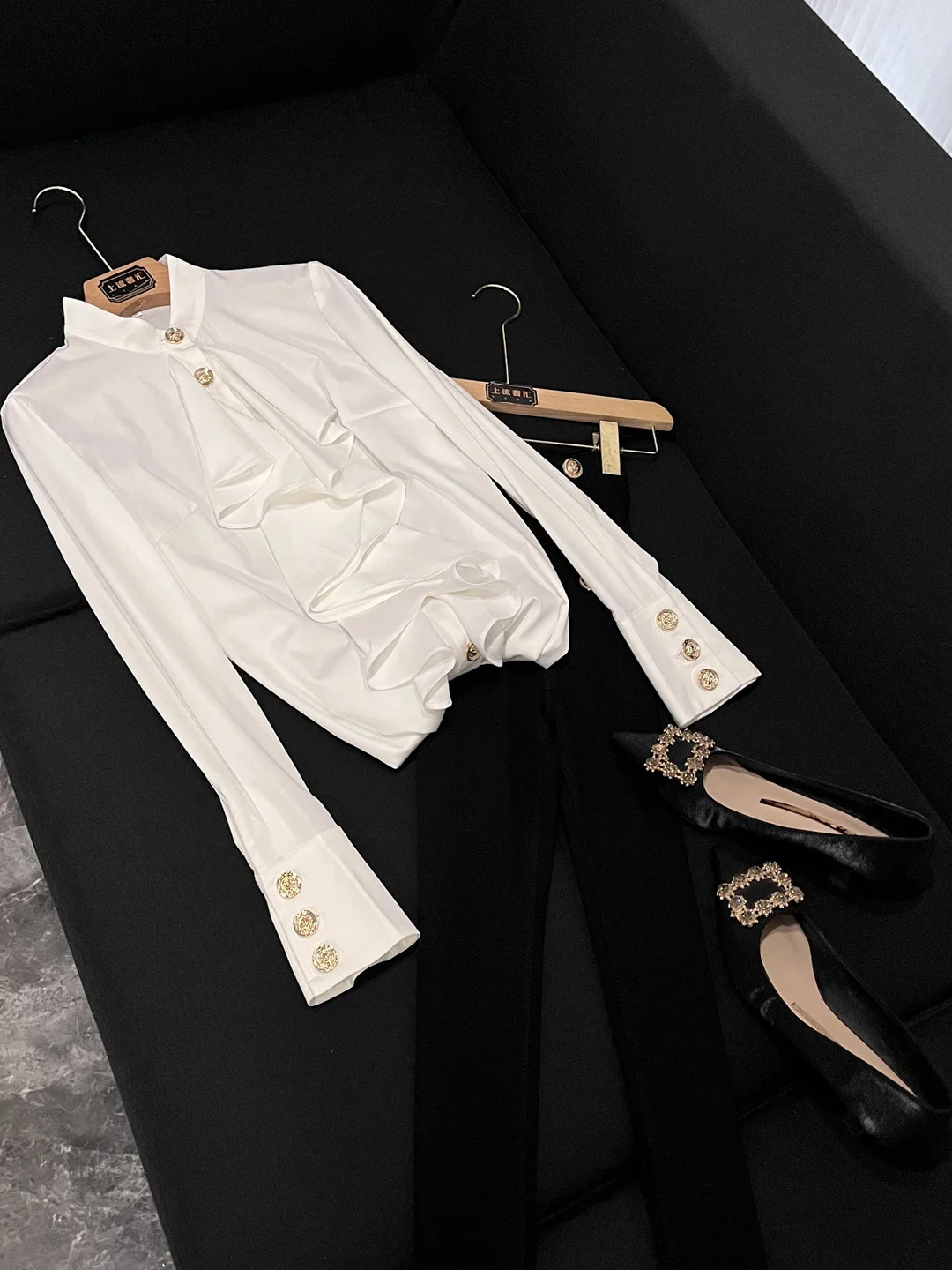 

Новинка 2025, белая длинная све, облегающая ирригация с кружевным ушками, простая женская версия Celebri Endorsed A85, премиум-класса irt