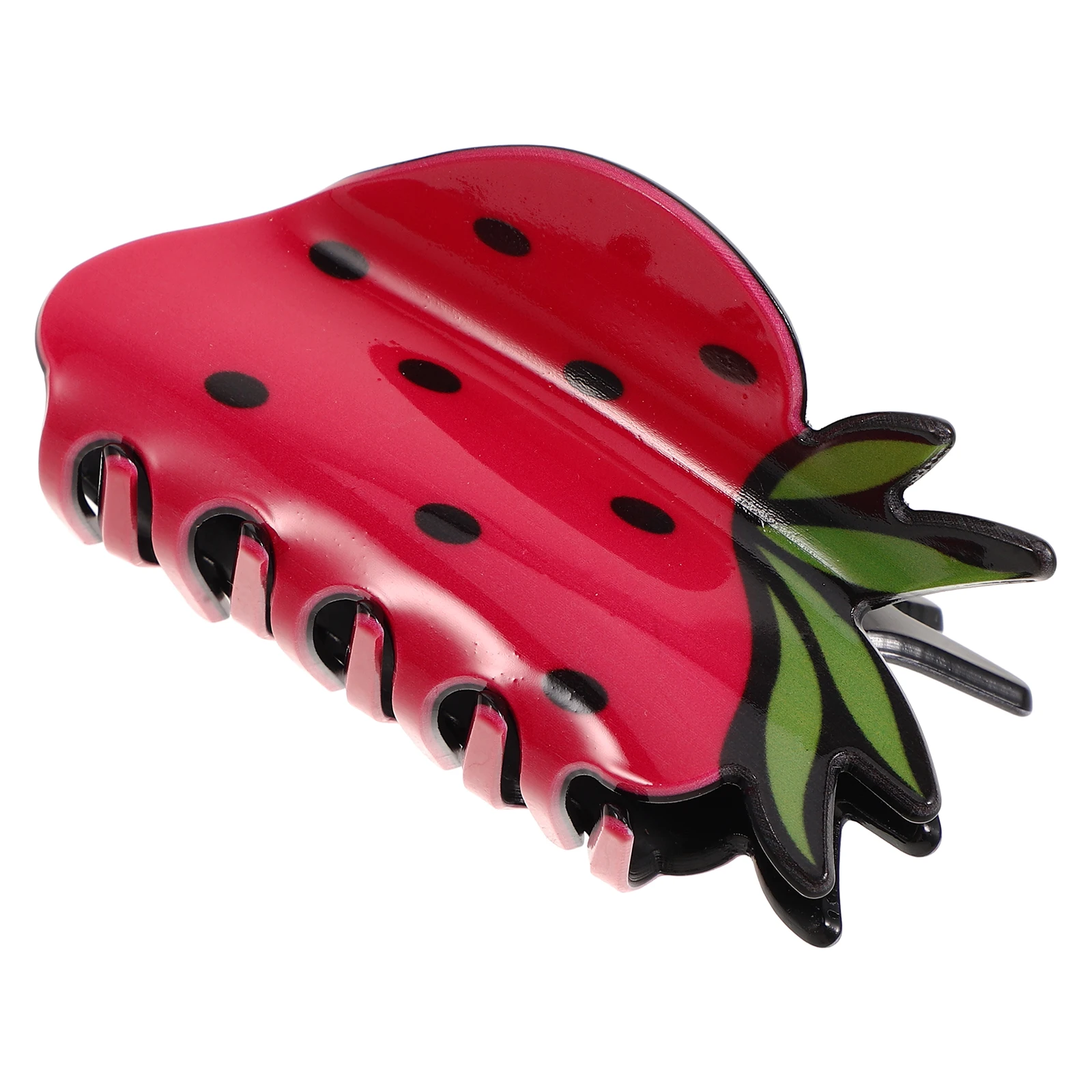 

Strawberry Hair Claw Clip Cute Decorative Accessories for Women Girls Plastic Fruit Claw Clip Hair Accessories
