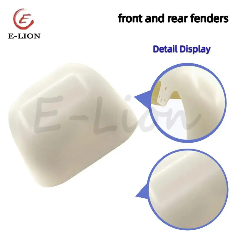 

225/55-8 ,18x9.50-8 ,225/40-10 Front or Rear Fender Plastic Shell With Tail Light mudguard For Citycoco Electric scooter parts