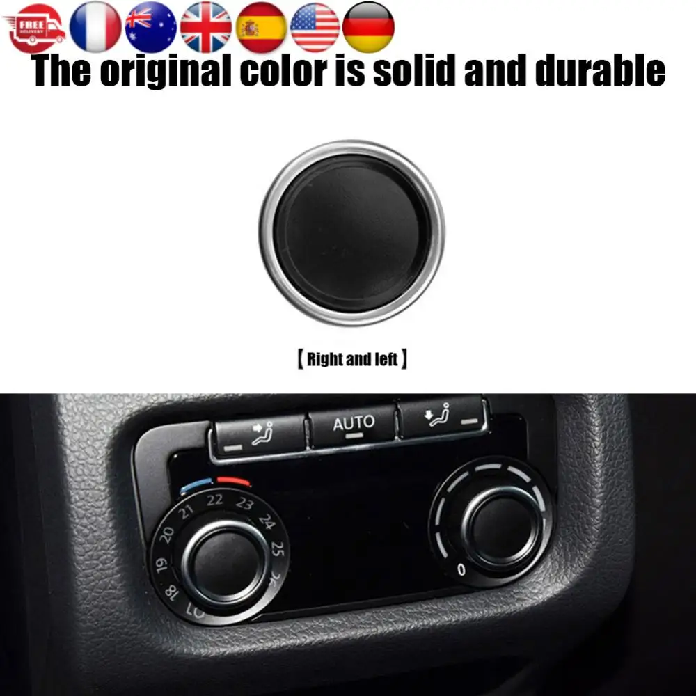 Pokrętło klimatyzacji 7N0907049C Osłona pokrętła sterowania klimatyzacją tylną Listwa wykończeniowa klimatyzacji tylna do VW Sharan Akcesoria