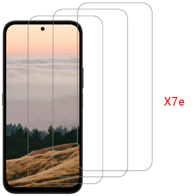 

protective tempered glass for huawei honor x7e screen protector on honorx7e x 7e 7 x7 e xe7 7xe e7x 5g 4g film honer hono onor