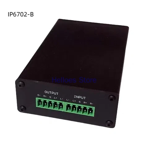 

IP Network Audio Interface Box, Canon Lotus 6.35 Large Three Core 48V Phantom Power Supply