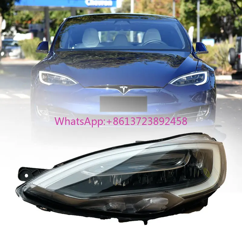 

For 2014-2019 Tesla Model S LED Car Headlights Upgrade and Replacement with New Model 6500k Color Temperature