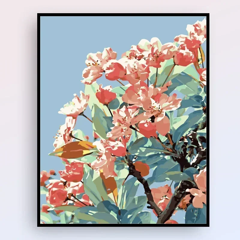 

7248058 Цифровая картина маслом, современная простая ручная роспись, цветная наполнитель, украшение для гостиной, живопись