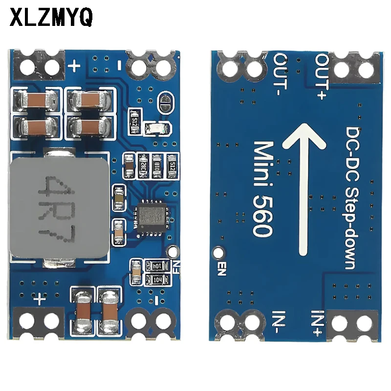 100pcs High Efficiency Output 3.3V 5V 9V 12V 5A Mini560 Step Down DC-DC Converter Voltage Regulator Buck Stabilized Power Supply
