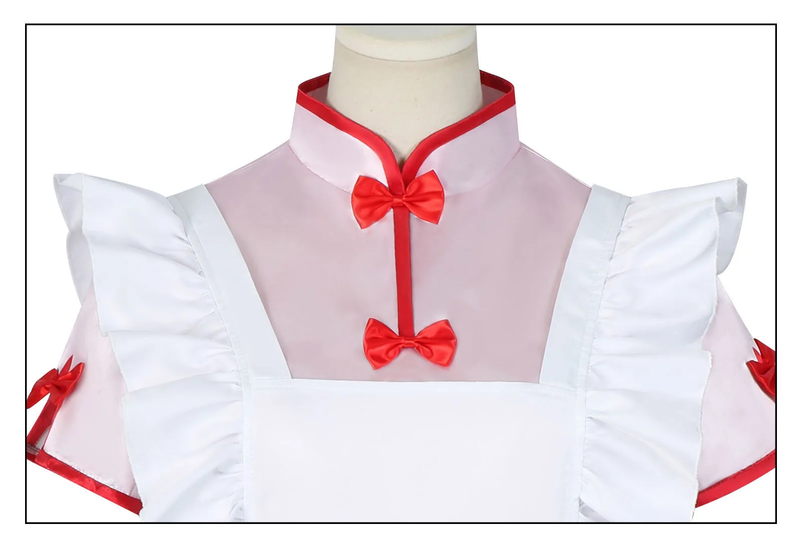 Sexy Ranma ½ Nibun-No-Ichi Shampoo Cosplay Costume Wig Chinese Style Chi-Pao Maid Dress Woman Sexy Kawaii Party Suit Halloween