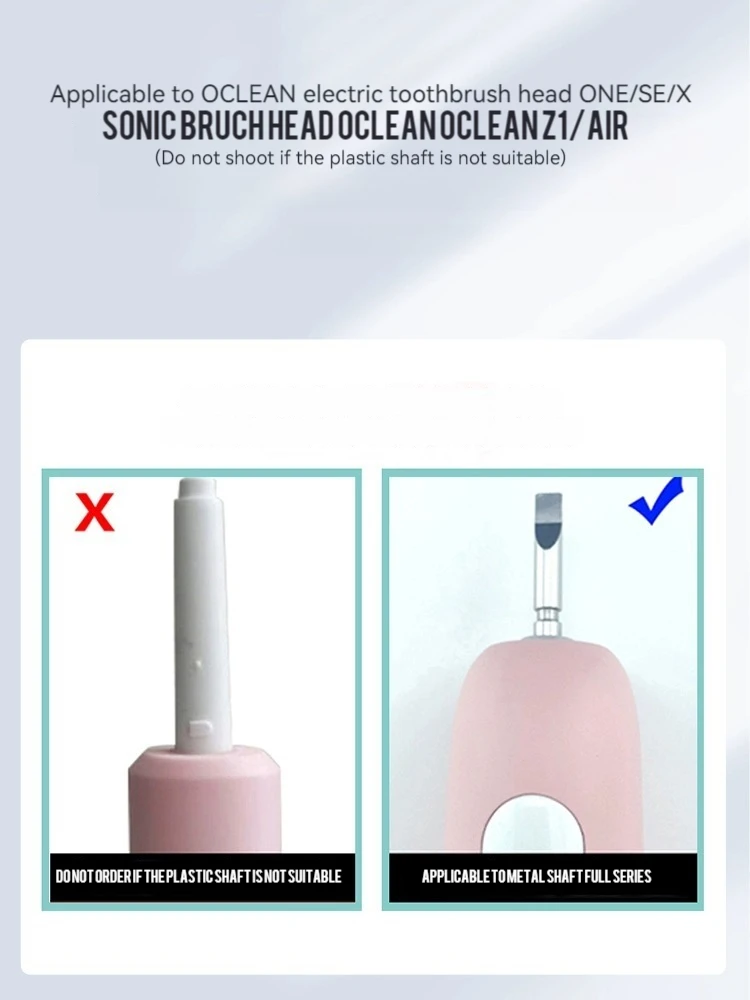 6 Stück, geeignet für OCLEAN/OKLIN X elektrische Zahnbürstenköpfe One/SE/XPRO/Z1/AIR, universeller Ersatzkopf für Erwachsene, 2258, weiche Haare – Detail 5