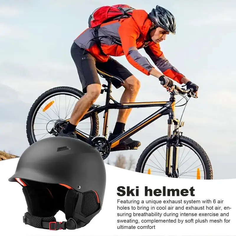 

Лыжные шапки для женщин, зимние головные уборы, спортивная каска, ветрозащитная амортизирующая съемная шапка с наушниками для зимнего спорта, мотоцикла