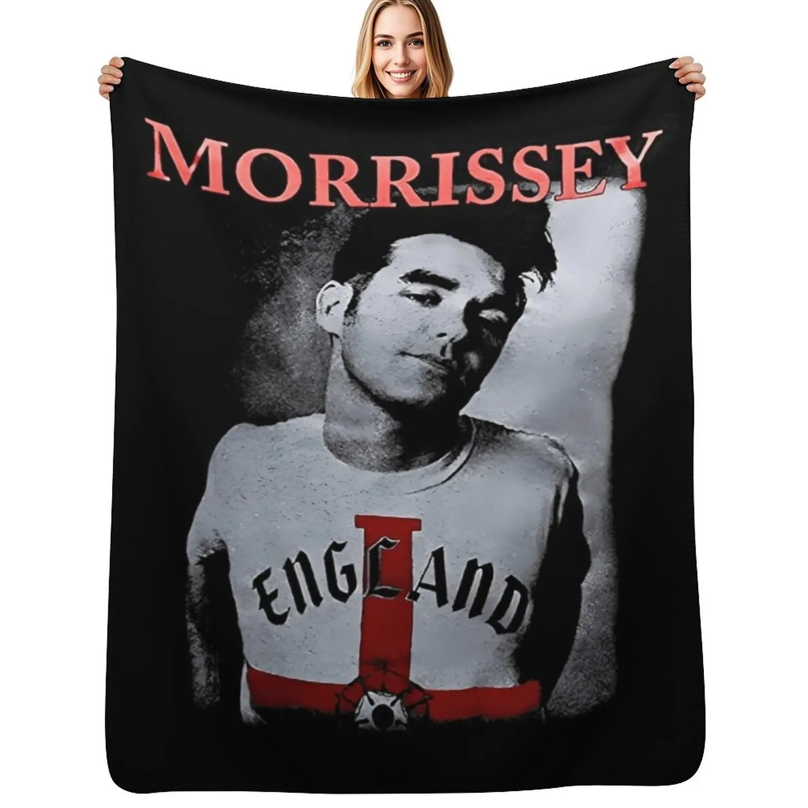 

Morrissey Throw Blanket Warm Plush Fuzzy Blanket for Living Room