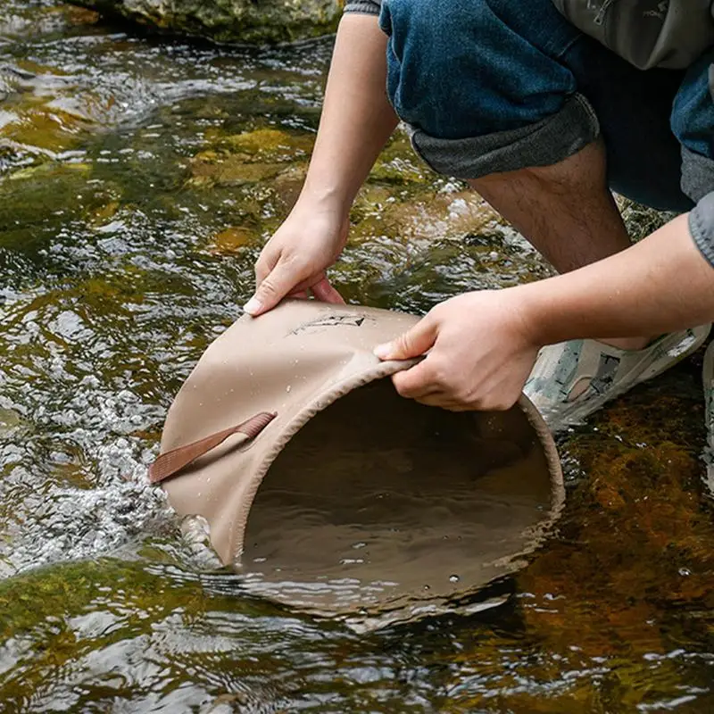 

Складное ведро, складная умывальник с ручкой, 20 л, многофункциональное ведро для душа, контейнер для хранения воды для мужчин и женщин