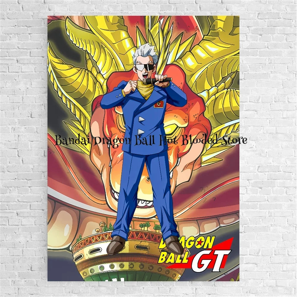 Canvas Painting Hot-blooded Anime Dragon Ball GT Super Saiyan Goku Vegeta HD Picture  Home Decor Painting Posters for Wall