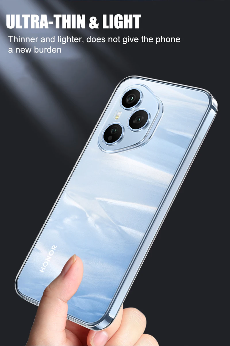 Custodia morbida in silicone ultra sottile per Huawei Honor 400 200 90 70 50 Lite Pro Cover trasparente trasparente Honor400lite Shell antiurto