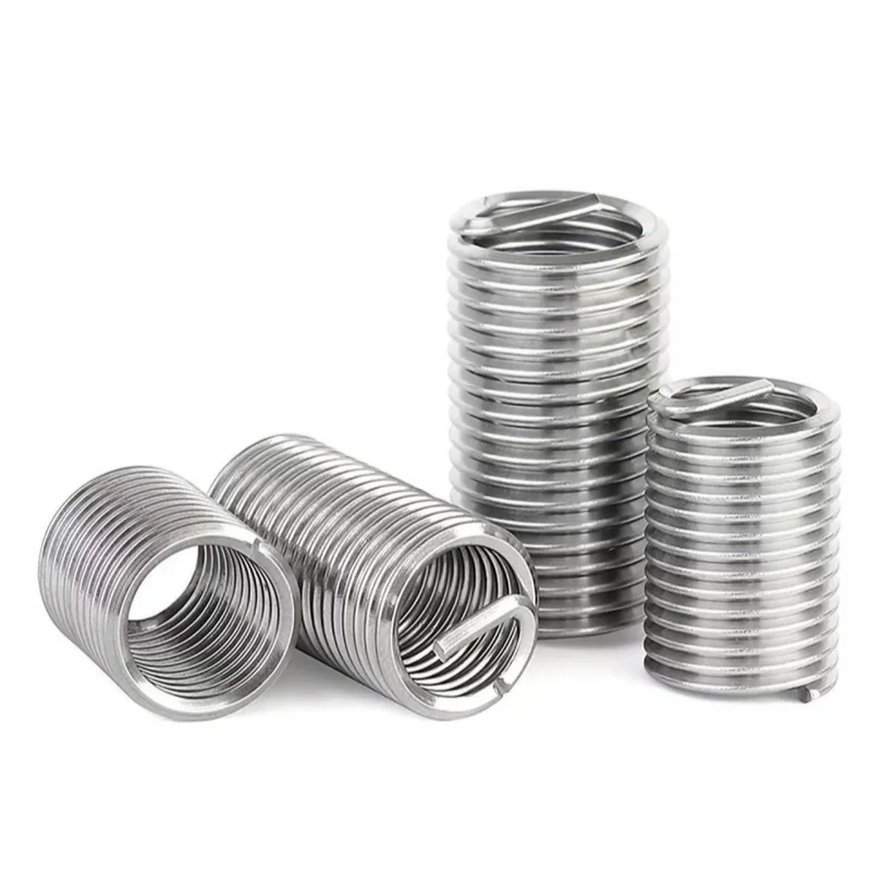 

20pcs 304 Repair Stainless Steel M18 M20 M22 M24 Wire Thread Insert Screw Bushing M18*1.5 M20*1.5 M22*1.5 M24*1.5