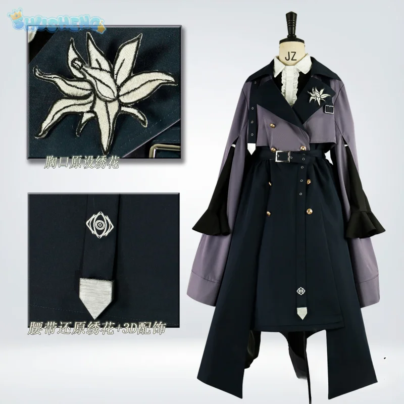 

Ōsuzuki Kurara The Hundred Line -Last Defense Academy- Cospaly Costume Coat dress headwear, props Halloween carnival new uniform