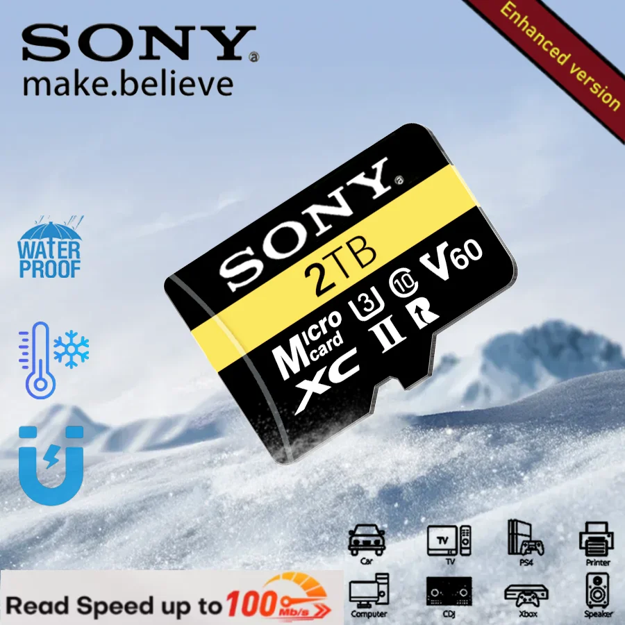 SONY High Speed V60 Micro SD Card Switch PSvita - 2TB 1TB 512GB 128GB بطاقة ذاكرة لأجهزة Xbox 360 Xbox One Xbox Games Nintendo #1