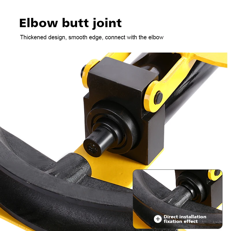 Pipes Bender Hydraulic Bending Machine Manual Pipe Bender Carbon Steel and Stainless Steel Hydraulic Tube Bending Machine