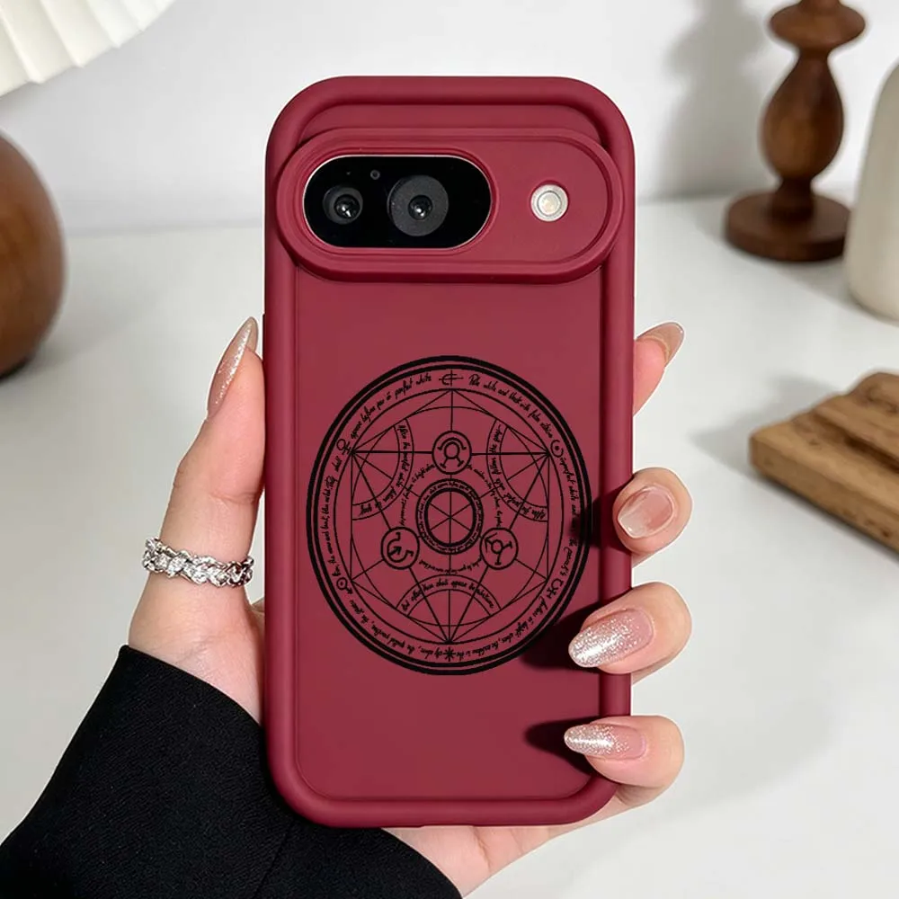 Fullmetal Alchemist Fashion Phone Case For Google Pixel 10 9 8 7 9a 8a 7a Pro XL Eye Ladder Silicone Cover view 6