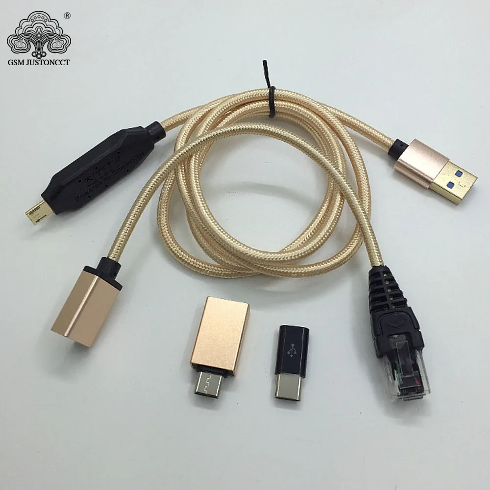 Multi function Boot All in one Cable ( EASY SWITCHING ) Micro USB RJ45 All in One Multi function Boot Cable edl cable