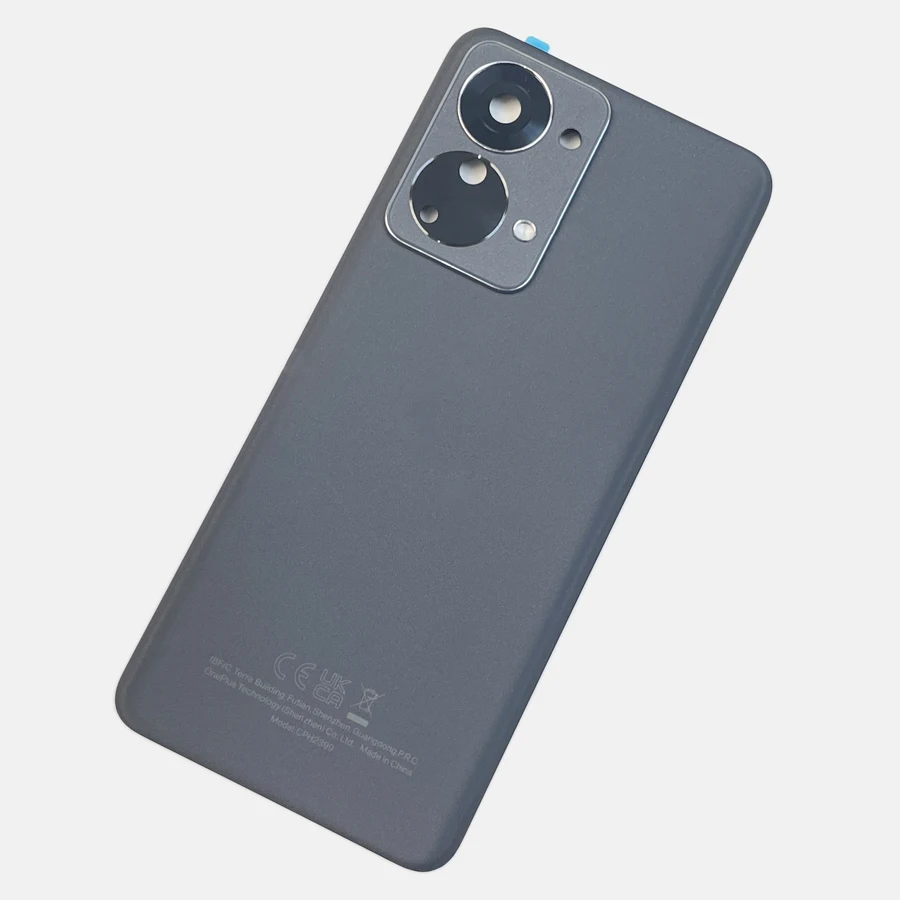 A+++ For OnePlus Nord 2T Battery Cover Back Glass Rear Door Housing Case Back Panel With Camera Lens CPH2399, CPH2401