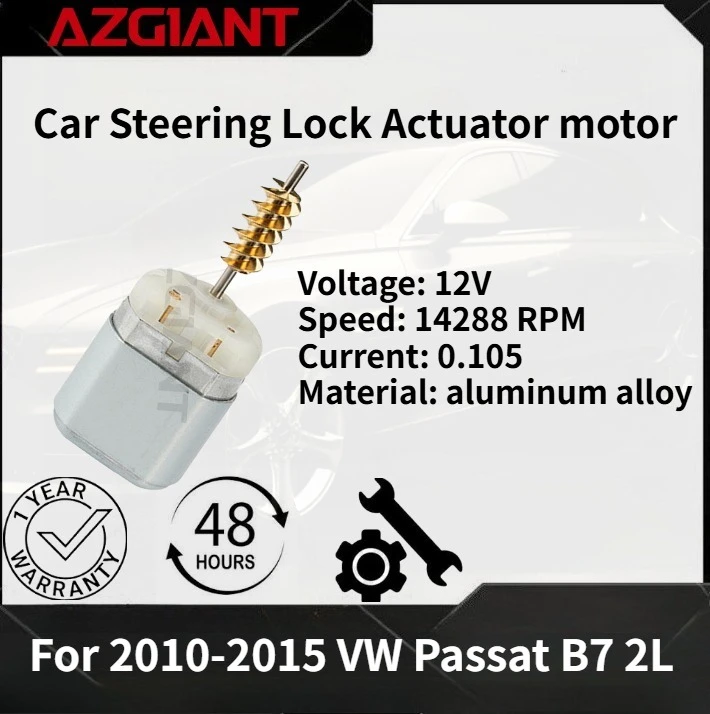 

For 2010-2015 VW Passat B7 2L AZGIANT Car Steering Lock Actuator motor New high-quality parts 100% compatible Auto Accessories