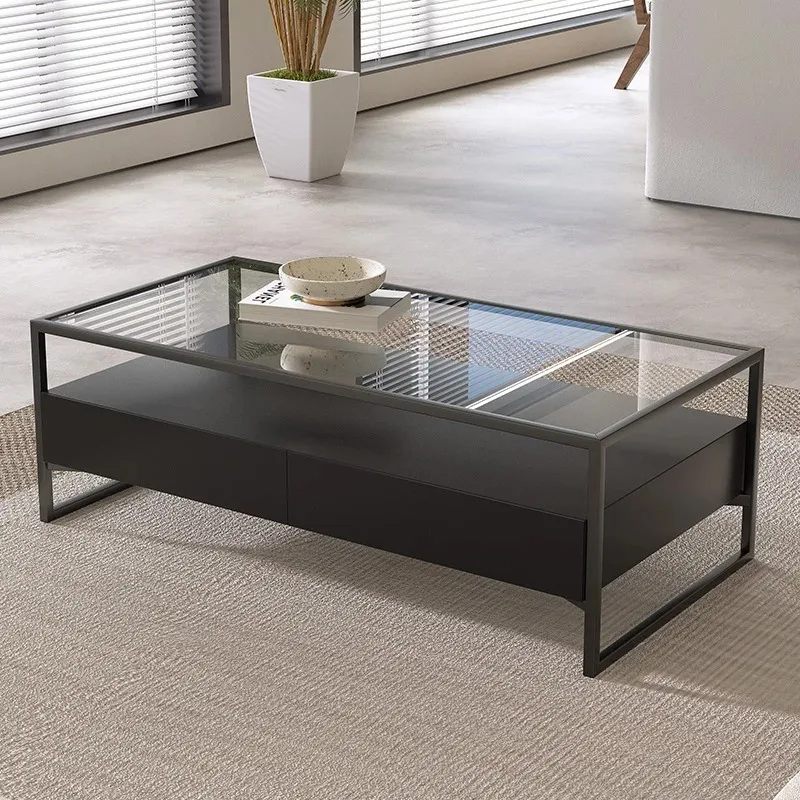 

Creative Designer Coffee Table Minimalist Service Clear Simple Waterpoor Cheap Coffee Table Aesthetic Meubles Unique Furniture