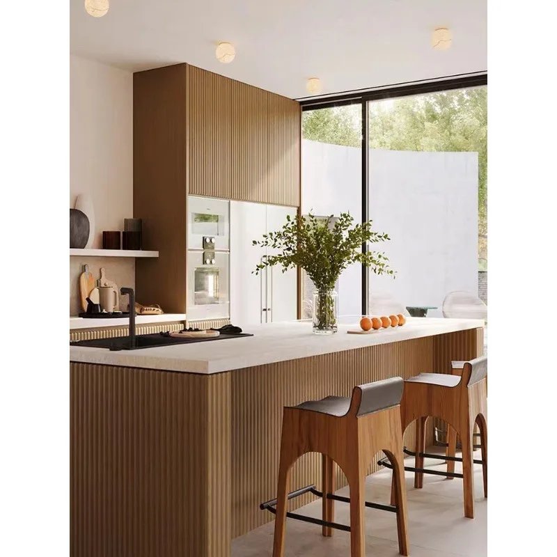 Marmeren wandlamp ronde bollamp retro Chinese wabi sabi wind middeleeuws