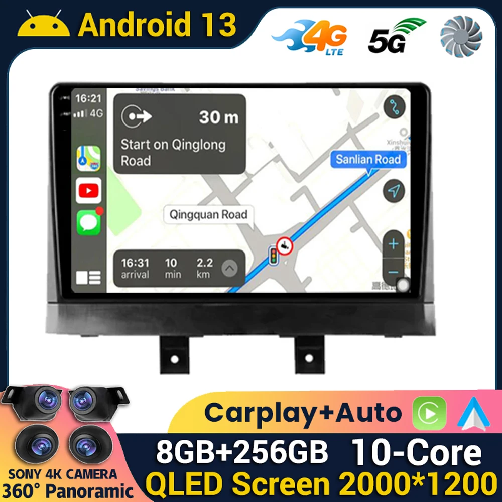 

Android 13 Wireless Carplay Auto For Changan Alsvin 3 2018 - 2023 Car Radio Multimedia Video Player Navigation GPS AutoRadio