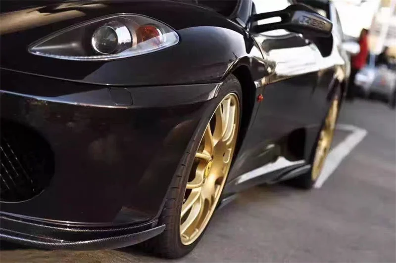 

Используется для обновления Ferrari F430, боковые юбки из углеродного волокна в стиле Hm с удлиненным комплектом кузова из четырех частей