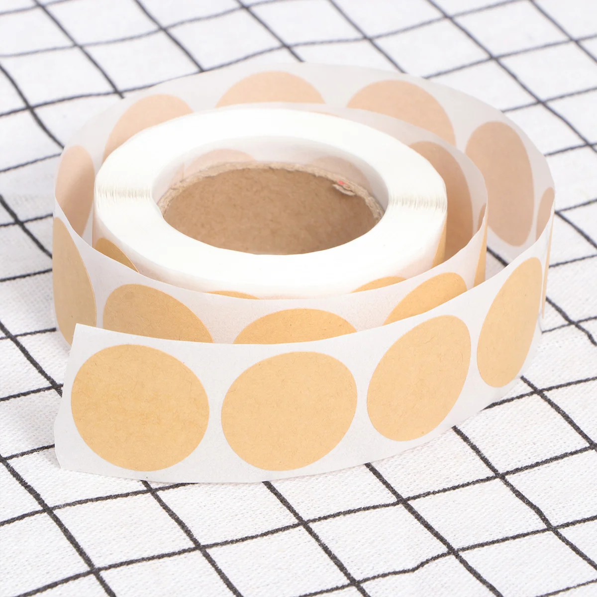 발렌타인 데이 스티커 선물 포장 라벨 자체 접착 DIY 원형 모양 포장