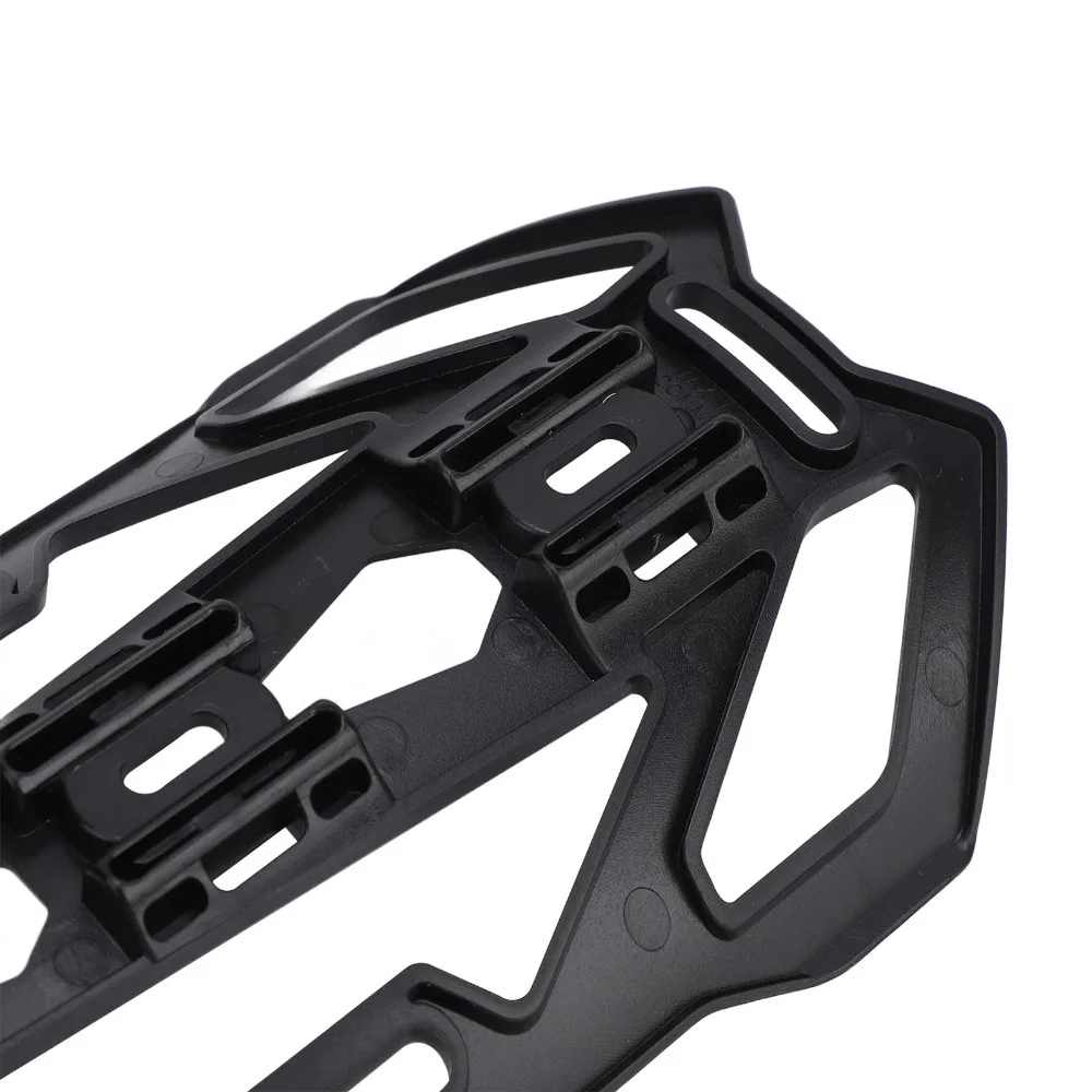 Multipurpose Bike Fork Cage Portable Black Bike Front Fork Cage Waterproof Easy Installation Bike Water Bottle Cage
